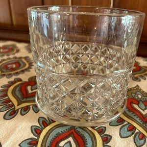 Antique biscuit jar patented may 1873, pressed glass
